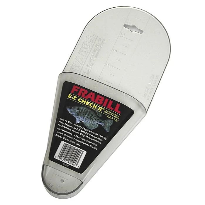 Frabill Crappie Easy Checker Clear 3 Frabill Crappie Easy Checker Clear