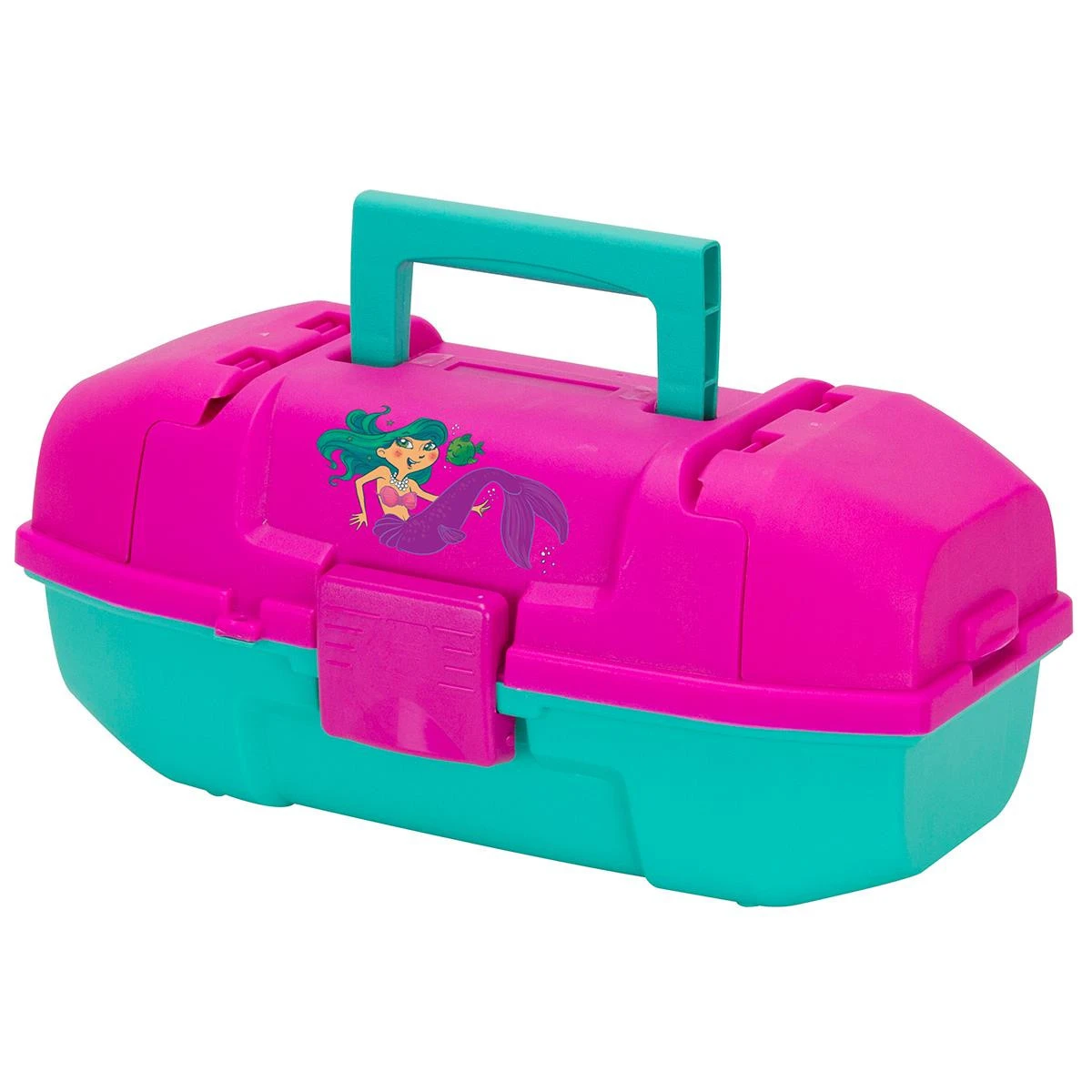 Plano One Tray Youth Tackle Box - Mermaid 3 Plano One Tray Youth Tackle Box - Mermaid