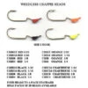 Slider Crappie Head 4pk
