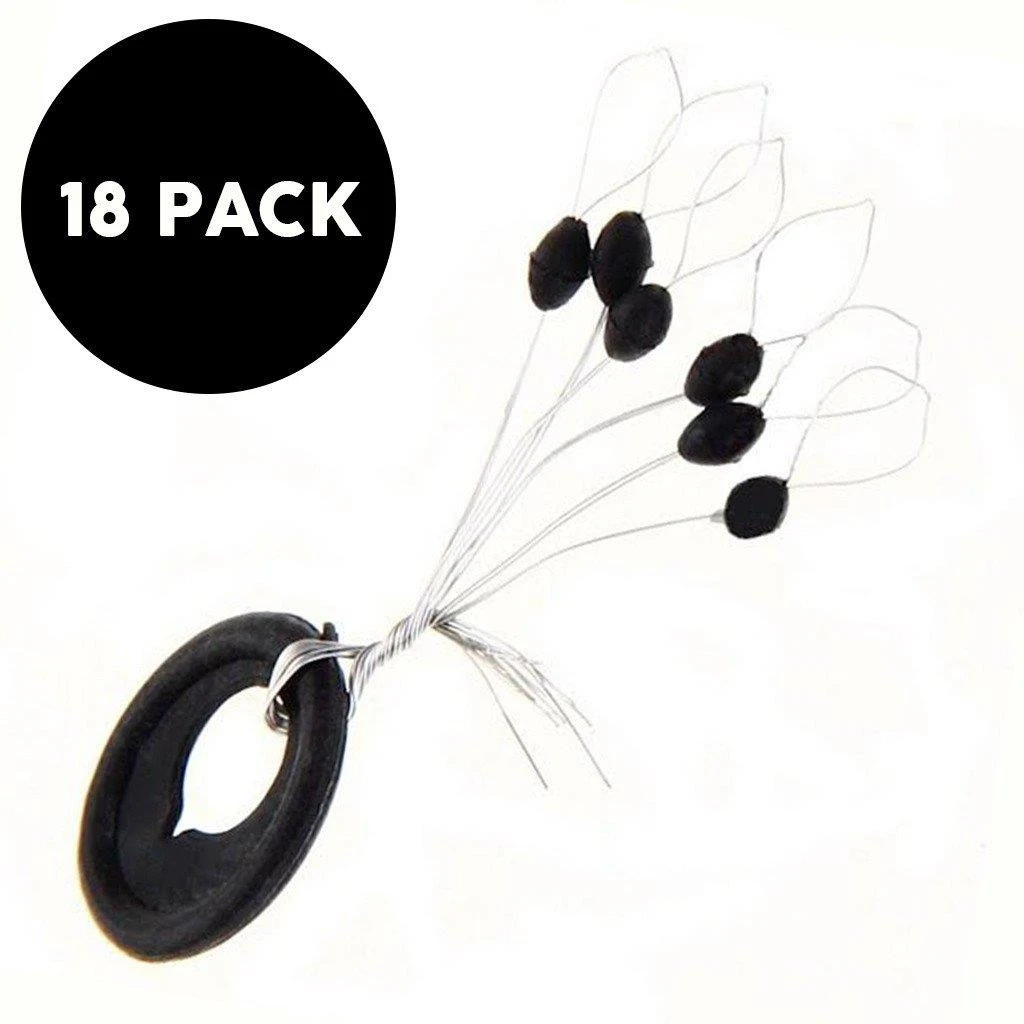 Woo! Tungsten Bobber Stops - 18 Pack 3 Woo! Tungsten Bobber Stops - 18 Pack